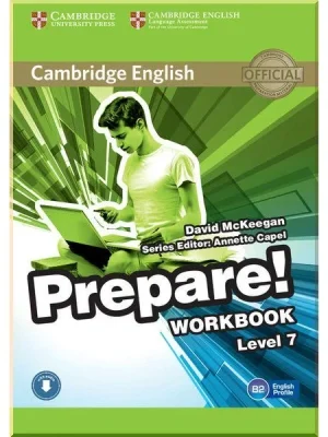 Робочий зошит Cambridge English Prepare! 7 Workbook with Downloadable Audio