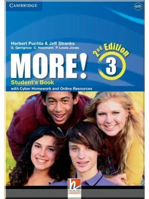Підручник More! 2nd Edition 3 Student's Book with Cyber Homework and Online Resources