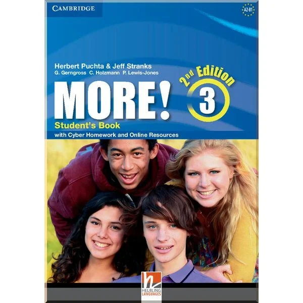 Підручник More! 2nd Edition 3 Student's Book with Cyber Homework and Online Resources