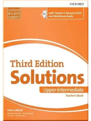 Книга для вчителя Solutions Third Edition Upper-Intermediate Teacher's Book with Teacher's Resource Disc and Workbook Audio