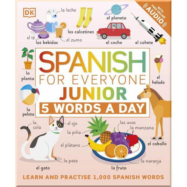 Підручник Spanish for Everyone Junior: 5 Words a Day
