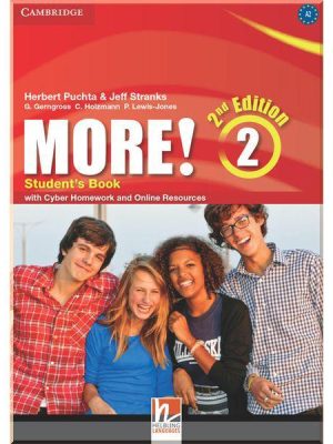 Підручник More! 2nd Edition 2 Student's Book with Cyber Homework and Online Resources