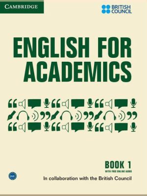 Книга English for Academics 1 with Free Online Audio