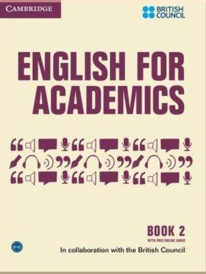Книга English for Academics 2 with Free Online Audio