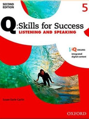 Підручник Q: Skills for Success Second Edition. Listening and Speaking 5 Student's Book with iQ Online