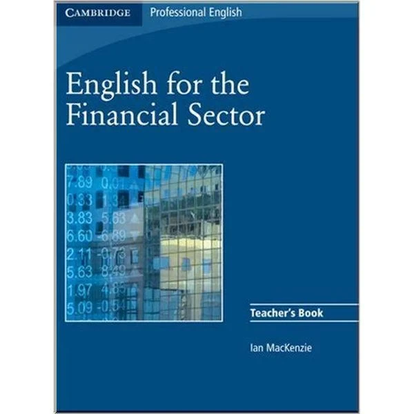 Книга для вчителя English for the Financial Sector Teacher's Book