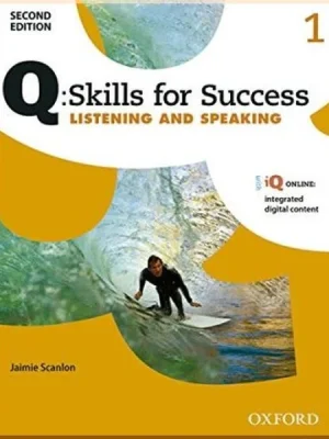 Підручник Q: Skills for Success Second Edition. Listening and Speaking 1 Student's Book with iQ Online