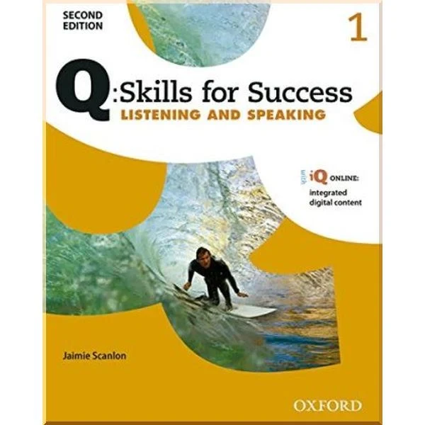 Підручник Q: Skills for Success Second Edition. Listening and Speaking 1 Student's Book with iQ Online
