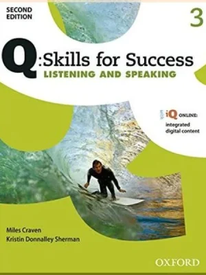 Підручник Q: Skills for Success Second Edition. Listening and Speaking 3 Student's Book with iQ Online