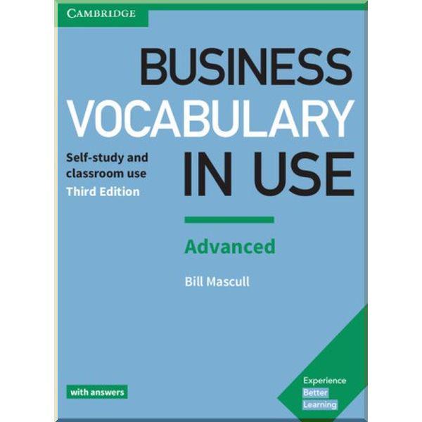 Книга Business Vocabulary in Use Third Edition Advanced with answers