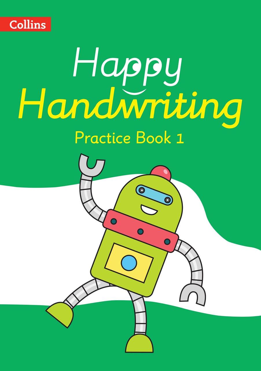 Книга Happy Handwriting Practice Book 1