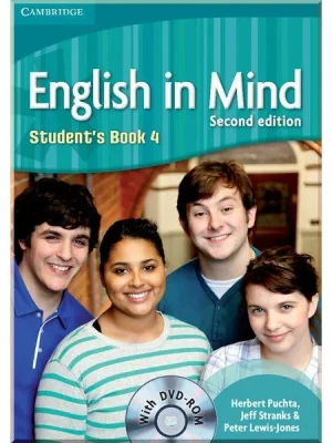 Підручник English in Mind Second Edition 4 Student's Book with DVD-ROM