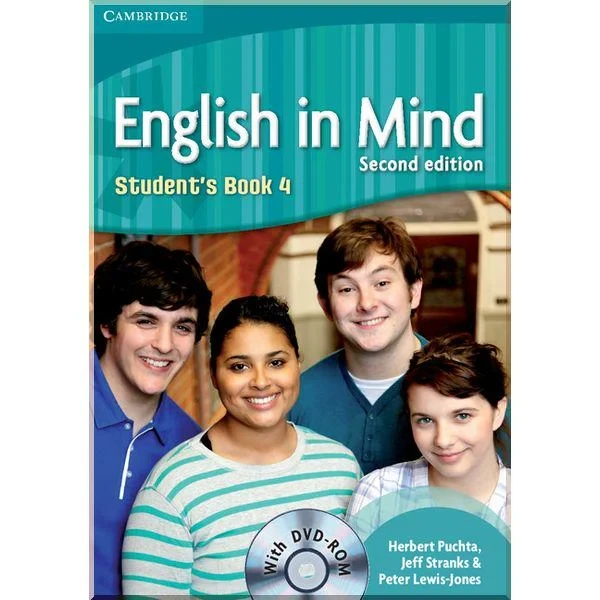 Підручник English in Mind Second Edition 4 Student's Book with DVD-ROM