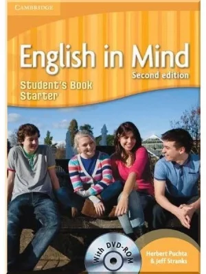 Підручник English in Mind Second Edition Starter Student's Book with DVD-ROM