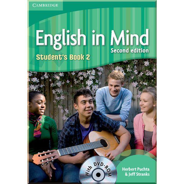 Підручник English in Mind Second Edition 2 Student's Book with DVD-ROM
