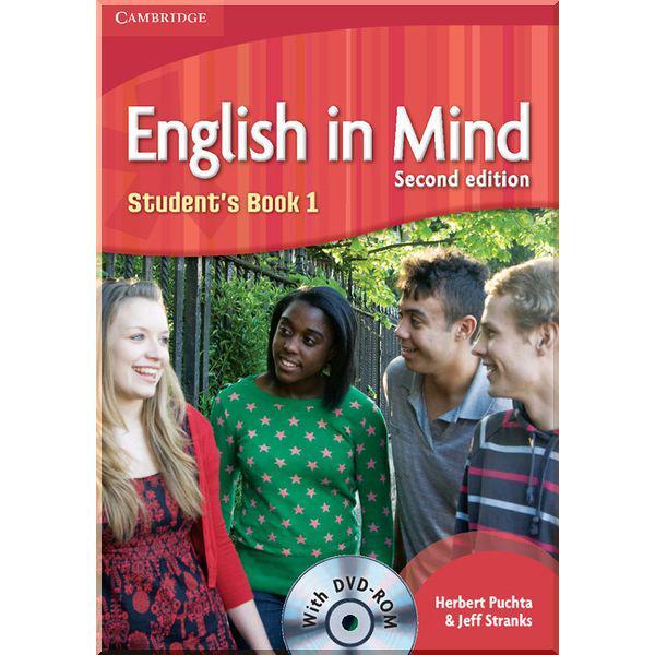 Підручник English in Mind Second Edition 1 Student's Book with DVD-ROM