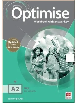 Робочий зошит Optimise A2 Workbook with answer key with Online Workbook Updated for the New Exam