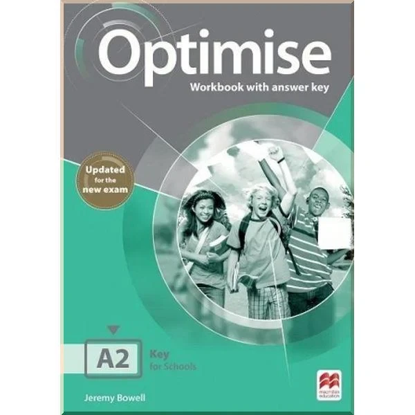Робочий зошит Optimise A2 Workbook with answer key with Online Workbook Updated for the New Exam