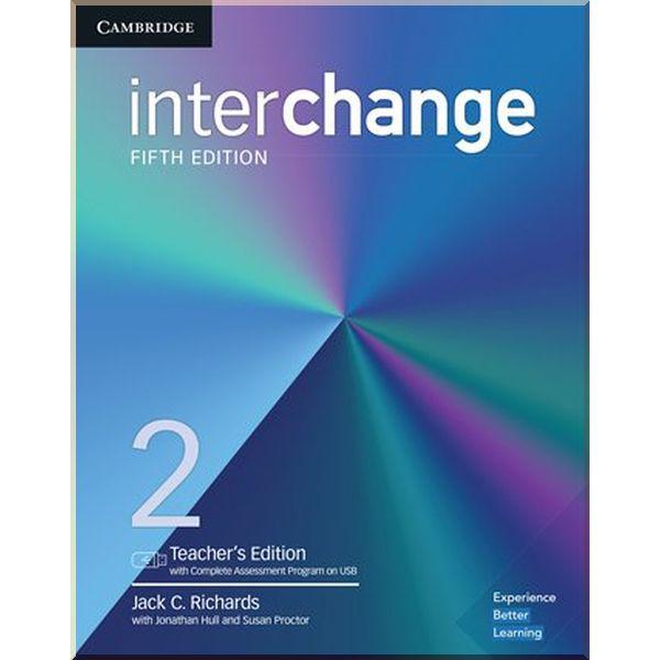 Книга для вчителя Interchange Fifth Edition 2 Teacher's Edition with Complete Assessment Program