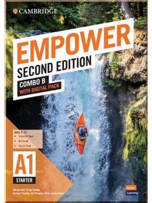 Підручник і робочий зошит Cambridge Empower Second Edition A1 Starter Combo B with Digital Pack
