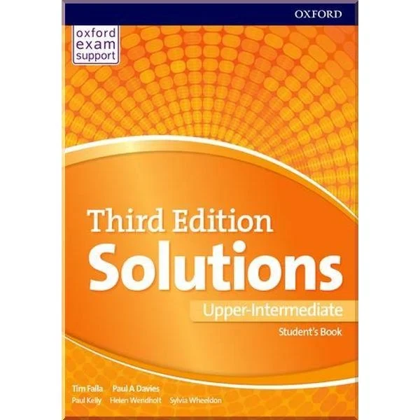 Підручник Solutions Third Edition Upper-Intermediate Student's Book