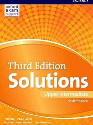 Підручник Solutions Third Edition Upper-Intermediate Student's Book with Online Practice