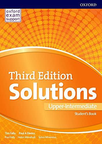 Підручник Solutions Third Edition Upper-Intermediate Student's Book with Online Practice