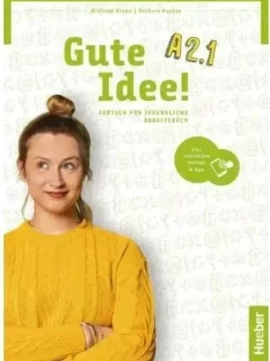 Робочий зошит Gute Idee! A2.1 Arbeitsbuch mit interaktive Version