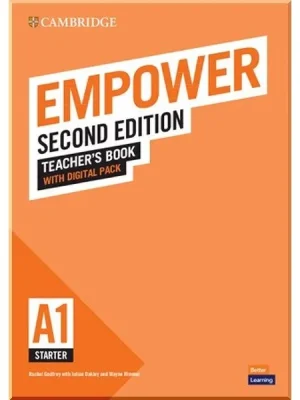 Книга для вчителя Cambridge Empower Second Edition A1 Starter Teacher's Book with Digital Pack