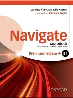 Підручник Navigate Pre-Intermediate Coursebook with DVD and Online Skills