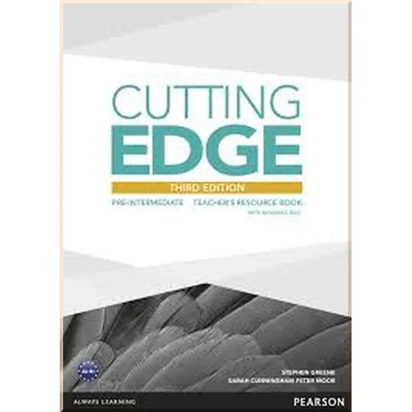 Книга для вчителя Cutting Edge Third Edition Pre-Intermediate Teacher's Resource Book with Resource Disc