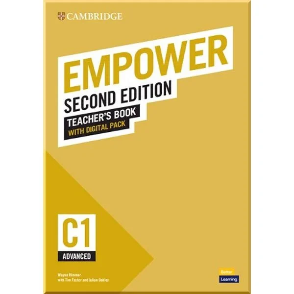 Книга для вчителя Cambridge Empower Second Edition C1 Advanced Teacher's Book with Digital Pack