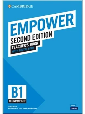 Книга для вчителя Cambridge Empower Second Edition B1 Pre-Intermediate Teacher's Book with Digital Pack