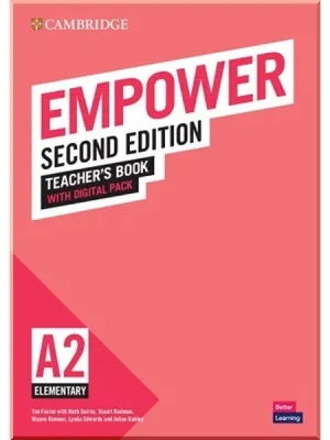 Книга для вчителя Cambridge Empower Second Edition A2 Elementary Teacher's Book with Digital Pack