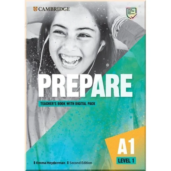 Книга для вчителя Cambridge English Prepare! Second Edition 1 Teacher's Book with Digital Pack