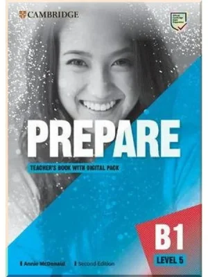 Книга для вчителя Cambridge English Prepare! Second Edition 5 Teacher's Book with Digital Pack