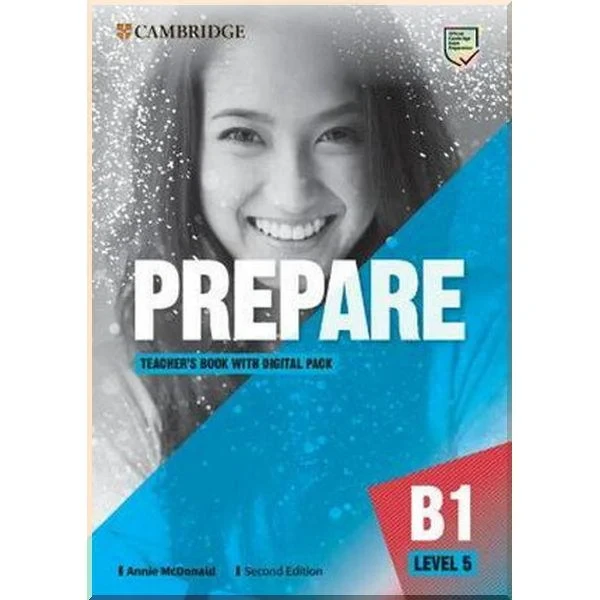 Книга для вчителя Cambridge English Prepare! Second Edition 5 Teacher's Book with Digital Pack