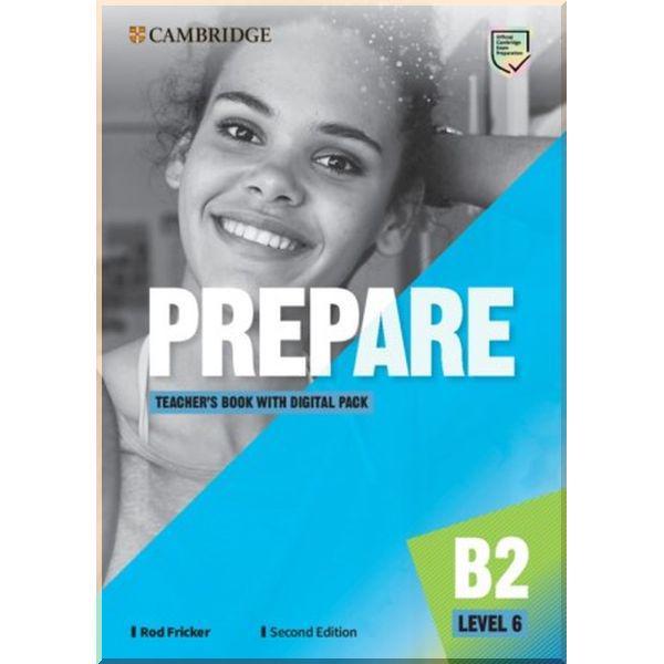 Книга для вчителя Cambridge English Prepare! Second Edition 6 Teacher's Book with Digital Pack