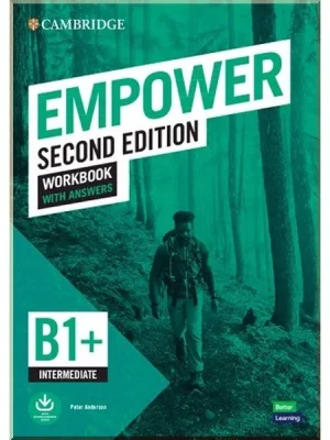 Робочий зошит Cambridge Empower Second Edition B1+ Intermediate Workbook with Answers and Downloadable Audio