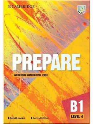 Робочий зошит Cambridge English Prepare! Second Edition 4 Workbook with Digital Pack