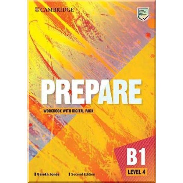 Робочий зошит Cambridge English Prepare! Second Edition 4 Workbook with Digital Pack