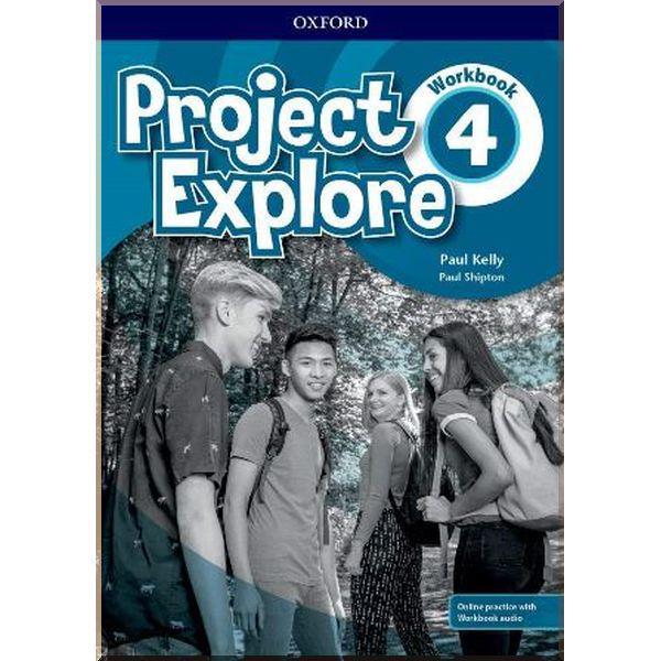 Робочий зошит Project Explore 4 Workbook with Online Practice