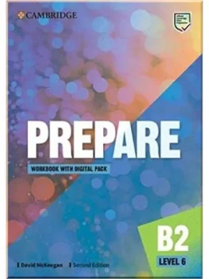 Робочий зошит Cambridge English Prepare! Second Edition 6 Workbook with Digital Pack