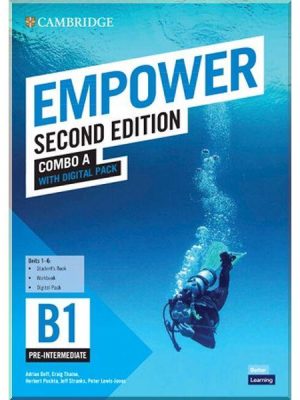 Підручник і робочий зошит Cambridge Empower Second Edition B1 Pre-Intermediate Combo A with Digital Pack