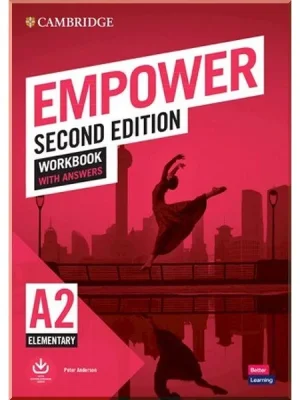 Робочий зошит Cambridge Empower Second Edition A2 Elementary Workbook with Answers and Downloadable Audio