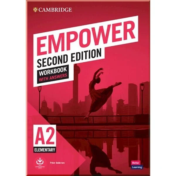 Робочий зошит Cambridge Empower Second Edition A2 Elementary Workbook with Answers and Downloadable Audio