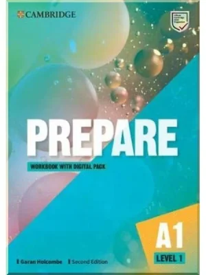 Робочий зошит Cambridge English Prepare! Second Edition 1 Workbook with Digital Pack