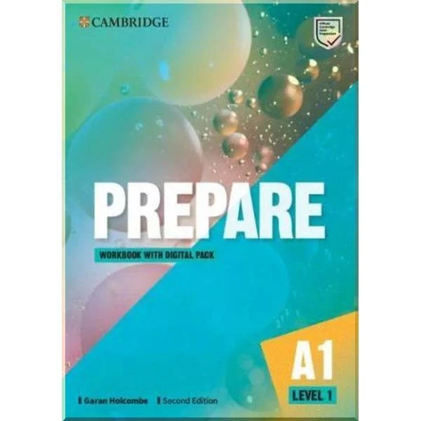 Робочий зошит Cambridge English Prepare! Second Edition 1 Workbook with Digital Pack
