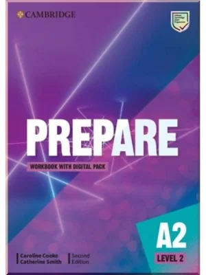 Робочий зошит Cambridge English Prepare! Second Edition 2 Workbook with Digital Pack