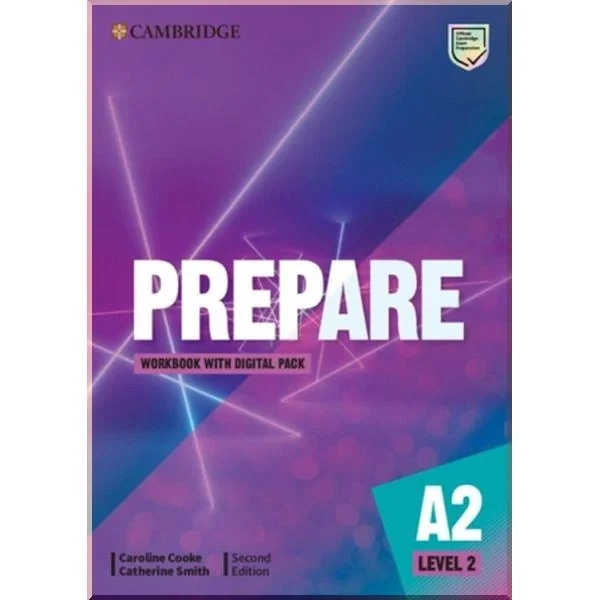 Робочий зошит Cambridge English Prepare! Second Edition 2 Workbook with Digital Pack
